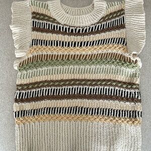Sleeveless sweater